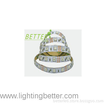 IP20 5050 RGB changing color led strip non waterproof 60led/m with CE